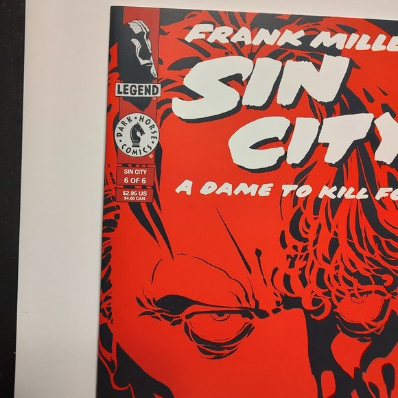 FRANK MILLERS SIN CITY "A DAME TO KILL FOR"  #6 (1994) DARK HORSE FIRST PRINT - Picture 2 of 10